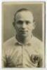 Samuel Ernest Brooks. Tottenham Hotspur 1922-1924. Mono real photograph postcard of Brooks, head and shoulders, in Spurs shirt. Title ‘S. Brooks’ printed to lower border. W.J. Crawford of Edmonton postcard. Good/very good condition Postally unused