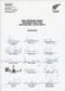 New Zealand 1995. Three official autograph sheets, all fully signed. Sheets are for the tour to India 1995 (18 signatures), New Zealand v South Africa Centenary Test 1995 (15), and the One Day International Series, New Zealand v West Indies 1995 (15). Pla - 2