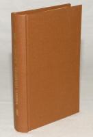 Wisden Cricketers’ Almanack 1886. 23rd edition. Original rear paper wrapper only, lacking front wrapper, bound in brown boards, with gilt titles to spine. Also lacking the first advertising page and the title page. Minor age toning to the rear wrapper oth