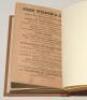 Wisden Cricketers’ Almanack 1886. 23rd edition. Original rear paper wrapper only, lacking front wrapper, bound in brown boards, with gilt titles to spine. Also lacking the first advertising page and the title page. Minor age toning to the rear wrapper oth - 2