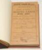 Wisden Cricketers’ Almanack 1887. 24th edition. Original paper wrappers, bound in brown boards, with gilt titles to spine. Minor staining to the front wrapper to lower quarter, slight age toning to wrappers, odd very minor faults otherwise in good/very go