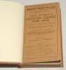 Wisden Cricketers’ Almanack 1888. 25th edition. Original paper wrappers, bound in brown boards, with gilt titles to spine. Very minor wear to wrappers, slight age toning, ink signature of ownership to top border of front wrapper otherwise in very good con