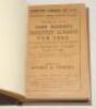 Wisden Cricketers’ Almanack 1892. 29th edition. Original paper wrappers, bound in brown boards, with gilt titles to spine. Small nick to edge of first advertising page otherwise in very good+ condition