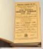 Wisden Cricketers’ Almanack 1927. 64th edition. Original paper wrappers, bound in brown boards, with gilt titles to spine. Some minor rust marks to page block edge, light soiling and minor wear to wrappers otherwise in good+ condition