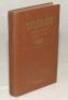 Wisden Cricketers’ Almanack 1941. 78th edition. Original hardback. Only 800 hardback copies were printed in this war year. Dulled gilt titles on spine paper otherwise in very good condition with gilt titles to front board bright. A rare wartime edition