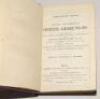 Wisden Cricketers’ Almanack 1890. 27th edition. Bound in mauve/blue boards, lacking original paper wrappers and advertising pages, with gilt title to spine. Some colour discolouration and slight wear to boards, some minor foxing to odd internal pages othe