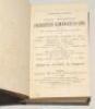 Wisden Cricketers’ Almanack 1897 and 1898. 34th & 35th editions. Both bound in uniform mauve/blue boards, lacking original paper wrappers and advertising pages, with gilt title to spine. The 1897 edition has some breaking to the internal hinges, some colo - 2