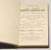 Wisden Cricketers’ Almanack 1899 and 1903. 36th & 40th editions. Both bound in uniform mauve/blue boards, lacking original paper wrappers and advertising pages, with gilt title to spine. The 1897 edition has some breaking to the internal hinges, some colo