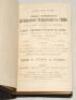 Wisden Cricketers’ Almanack 1905 and 1906. 42nd & 43rd editions. Both bound in uniform mauve/blue boards, lacking original paper wrappers and advertising pages, with gilt title to spine. The 1905 edition has some breaking to the internal hinges, some colo - 2