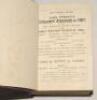 Wisden Cricketers’ Almanack 1907 and 1908. 44th & 45th editions. Both bound in uniform mauve/blue boards, lacking original paper wrappers and advertising pages, with gilt title to spine. Some colour discolouration and slight wear to boards, some minor fox