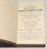 Wisden Cricketers’ Almanack 1920, 1921 and 1922. 57th to 59th editions. All three bound in uniform mauve/blue boards, lacking original paper wrappers and advertising pages, with gilt title to spine. Some colour discolouration and slight wear to boards, so