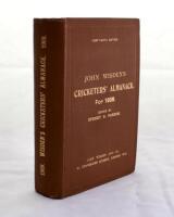 Wisden Cricketers’ Almanack 1909. 46th edition. Original hardback. Excellent condition throughout with gilt titles to front board and spine bright. A rare early hardback edition. Not often seen in such wonderful condition