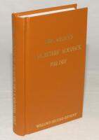 Wisden Cricketers’ Almanack 1893. Willows softback second reprint (2008) in light brown hardback covers with gilt lettering. Limited edition 239/250. Very good condition