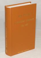 Wisden Cricketers’ Almanack 1897. Willows softback reprint (1994) in light brown hardback covers with gilt lettering. Limited edition 238/500. Very good condition