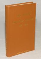 Wisden Cricketers’ Almanack 1916. Willows softback reprint (1990) in light brown hardback covers with gilt lettering. Limited edition 903/1000. Very good condition