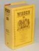 Wisden Cricketers’ Almanack 1985. Original hardback with dustwrapper. The book signed to the ‘Five Cricketers of the Year’ page by Geoff Humpage, Jack Simmons and Martin Crowe. Signed also to photographic pages by Allan Lamb, Clive Lloyd and Malcolm Marsh