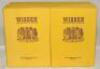 Wisden Cricketers’ Almanack 1864-1878. Fifteen facsimile editions published by John Wisden & Co Ltd, London 1991. Limited edition 475/1000. Brown hard board covers with gilt lettering to covers and spine. In original yellow presentation box, detached cove - 2