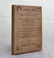 Wisden Cricketers’ Almanack 1865. 2nd edition. Original paper wrappers. The spine of the book appears to have been restored professionally at some point, with a new spine paper, some minor wear, staining and age toning to wrappers, minor creasing and odd 