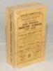 Wisden Cricketers’ Almanack 1932. 69th edition. Original paper wrappers. Soiling and wear to wrappers, spine block breaking, splitting to base of front wrapper where it meets the spine, good condition internally