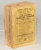 Wisden Cricketers’ Almanack 1935. 72nd edition. Original paper wrappers. Some breaking to page block, some wear, staining, age toning to wrappers, vertical crease to front and rear wrappers, some wear with slight loss to spine paper, good internally