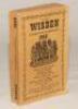 Wisden Cricketers’ Almanack 1946. Original limp cloth covers. Odd minor faults otherwise in good condition