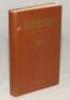 Wisden Cricketers’ Almanack 1942. 79th edition. Original hardback. Only 900 hardback copies were printed in this war year. Slight wear to gilt titles on front board and spine paper, mark to top of front board, Approximately 2” loss to the base of page 331