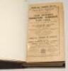 Wisden Cricketers’ Almanack 1924. 61st edition. Bound in dark brown boards, with original wrappers, with gilt titles to front board and spine. Some soiling and age toning to wrappers otherwise in good condition