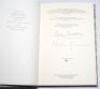 ‘Peter May. A Biography’. Alan Hill. London 1996. Foreword by Denis Compton. Limited edition bound in quarter leather and marbled boards, in slip case. Limited to 126 copies of which nos. 26- 100 were bound in quarter leather, this being no. 33, signed by - 2