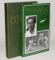 ‘Denis Compton. Cricketing Genius’. Peter West. The Denis Compton Trust 1989. Limited edition no. 492/500 signed by Richard and Nicholas Compton. In slipcase. VG