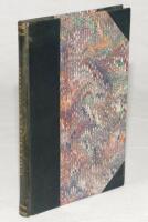 ‘Sussex Cricket and Cricketers’. F.S. Ashley-Cooper. Merritt & Hatcher Ltd., London 1901. Limited edition of only thirty copies produced, this being number twenty four. Bound in black leather and marbled boards, original pale green paper wrappers retained