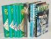 Pakistan histories and biographies. Eight hardbacks with good dustwrappers. ‘First-Class Cricket in Pakistan’, Vols. I to V (1947/48- 1974/75), and three biographies of Imran Khan by Patrick Murphy, London 1983, Ivo Tennant, London 1994, and Christopher S