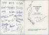 ‘Nottinghamshire Champions 1981’. Peter Wynne-Thomas, Nottingham 1981. Booklet produced to commemorate Nottinghamshire winning the County Championship in 1981. Profusely signed to inside covers and title page by twenty nine past and present players with a - 2