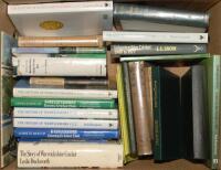 Midland county cricket histories. Box comprising thirty mainly modern hardbacks and softback titles and booklets, some earlier titles with the odd signed. Includes titles for Nottinghamshire (Qty 11), Warwickshire (9), Worcestershire (5), Leicestershire (