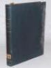 &lsquo;Cricket: A Weekly Record of the Game&rsquo;. 1887. Volume VI numbers 140-169, 27th January- 29th December 1887. Bound in dark blue cloth, gilt title to spine, red speckled page edges. Title and contents pages to front. Lacking original wrappers. Complete with 