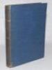 ‘Cricket: A Weekly Record of the Game’. 1891. Volume X numbers 260-289, 27th January- 31st December 1891. Bound in blue cloth, gilt title to spine. Title and contents pages to front. Complete with the five statistical supplements as issued. Lacking p.197/