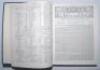 ‘Cricket: A Weekly Record of the Game’. 1891. Volume X numbers 260-289, 27th January- 31st December 1891. Bound in blue cloth, gilt title to spine. Title and contents pages to front. Complete with the five statistical supplements as issued. Lacking p.197/ - 2