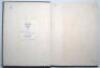 ‘Cricket: A Weekly Record of the Game’. 1899. Volume XVIII numbers 500-529, 26th January- 21st December 1899. Bound in dark blue cloth, gilt title to spine, marbled page edges. Title and contents pages to front. Lacking original wrappers. Lacking fixtures - 3