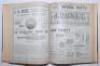 ‘Cricket: A Weekly Record of the Game’. 1900. Volume XIX numbers 530-559, 25th January- 20th December 1900. Nicely bound in modern quarter leather, gilt title and raised bands to spine, with original wrappers retained for all issues. Title and contents pa - 3