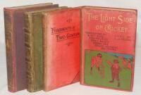 Cricket in England. Three hardback titles. ‘The English at Home’, Alphonse Esquiros, translated by Sir Lascelles Wraxall, London 1863. Cricket content in Chapter IV, subjects including Lord’s, The Oval Lillywhite, George Parr’s XI in Australia 1861/62 etc