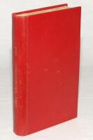 ‘Horae Sarisburienses’ Second edition, Salisbury 1829. A collection of articles arranged into six numbered sections, by the pupils of a college at Salisbury. Pages 17-19 comprise a poem, ‘A Scene in the Cricket Field’, and pages 279-282 a letter by ‘Cornu