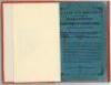 ‘A List of Matches to be Published in F. Lillywhite’s Large Book of Cricket Scores from 1746 to 1856 Inclusive’. Printed by W.H. Crockford, Blackheath Road, Greenwich 1857. Bound in red cloth, gilt title to spine, with original blue paper wrappers retaine