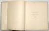 ‘West Indian Cricket Tour 1905’. C.P. Foley. Very rare large format title comprising 88 unnumbered pages bound in original dark green cloth with possibly a replacement spine. Gilt title to spine and top page edges. Probably printed privately in 1905. Padw - 2