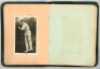 Autograph book early 1920s. Small autograph album comprising twenty nine real photograph cigarette cards laid down to pages, including Godfrey Phillips and J.E. Pattreiouex series. - 11