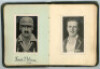 Autograph book early 1920s. Small autograph album comprising twenty nine real photograph cigarette cards laid down to pages, including Godfrey Phillips and J.E. Pattreiouex series. - 12