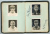 Autograph book early 1920s. Small autograph album comprising twenty nine real photograph cigarette cards laid down to pages, including Godfrey Phillips and J.E. Pattreiouex series. - 14