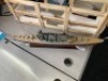 Wooden Model Boat - Admiralty ship HMS Hood - 9