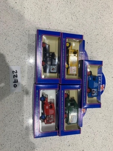 Lledo set of 5 Royal National Lifeboat Institution