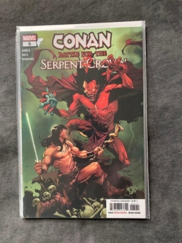 Marvel, Conan Battle for the Serpent Crown (4 issues in this lot)