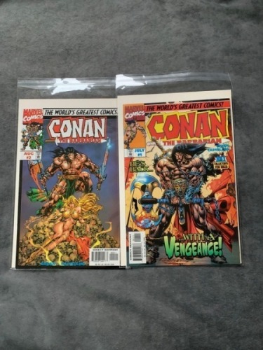 Marvel, Conan The Barbarian issue 1 and 2