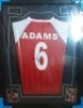 Tony Adams Signed And Framed Arsenal Fc Shirt Certificate of Authenticity